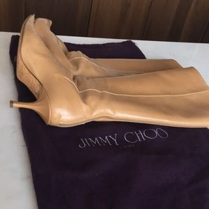 Jimmy Choo boots and dust bag